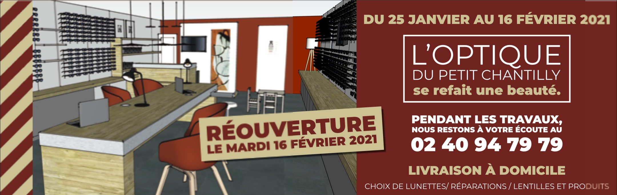 Fermeture pour travaux